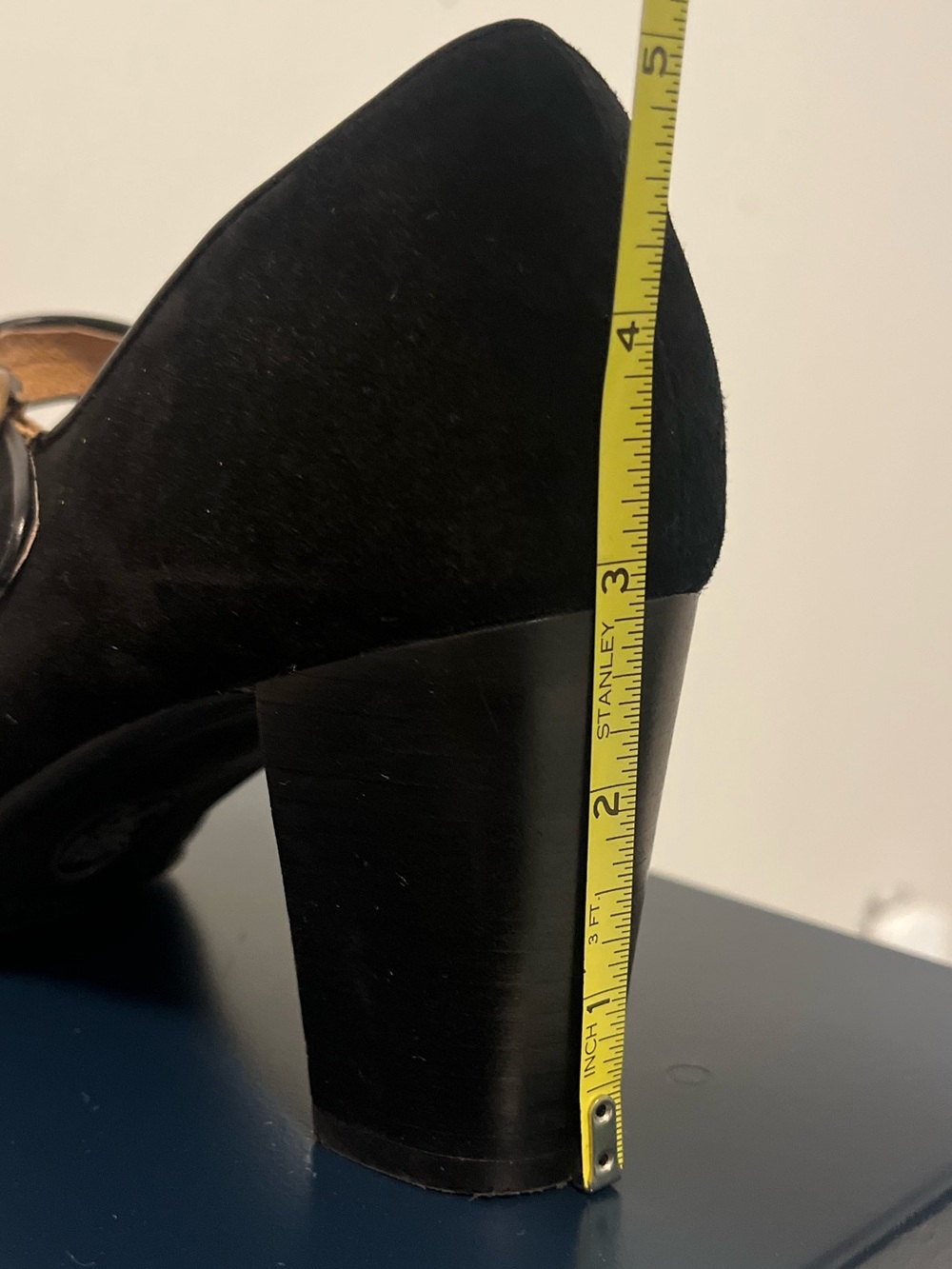 Sofft Petra Black Suede Mary Jane Shoes - Picture 3 of 10